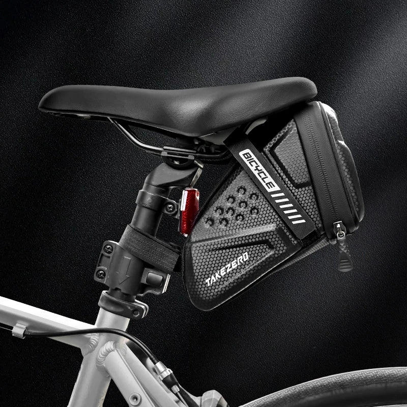 Bicycle Saddle Bag Waterproof Mountain Bike Saddle Storage Seat Rear Tool Pouch Bag Saddle Outdoor Cycling MTB Accessories