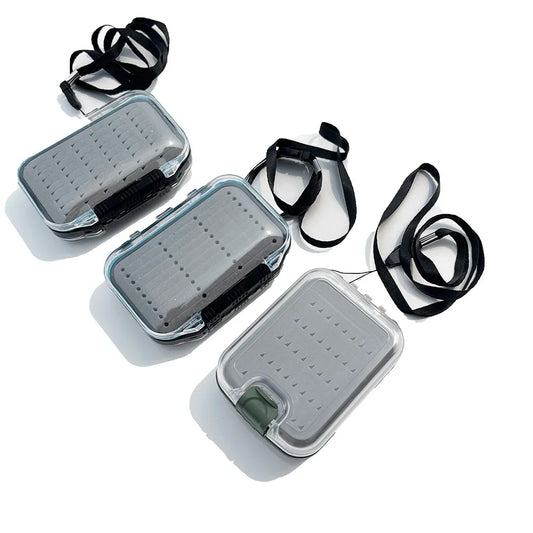 Double-Sided Lure and Fly Box with Rope