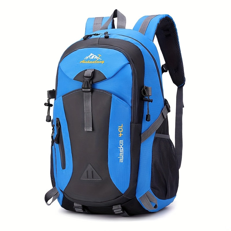 1 Outdoor Hiking Backpack, Camping Climbing Pack, Large Capacity Durable Cycling Backpack, Unisex Shoulder Bag, Sports Bag, Casual Travel Backpack