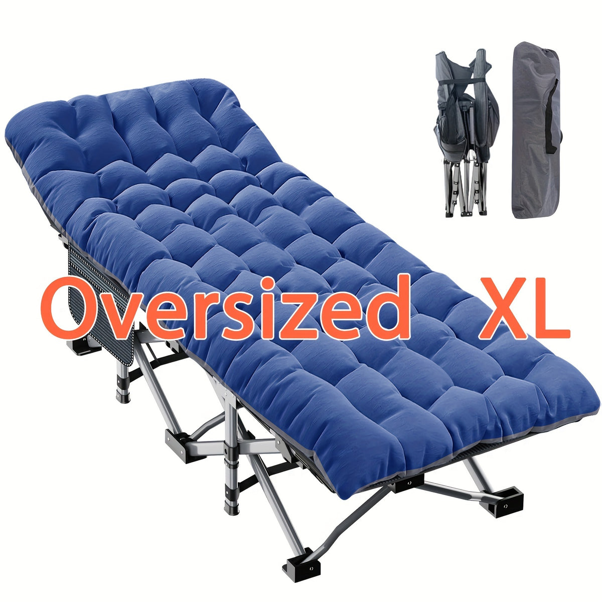 LILYPELLE Oversized XL Folding Camping Cot