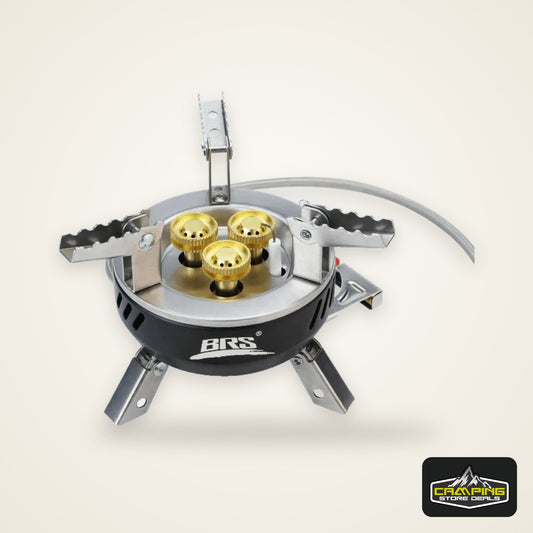 BRS-207/BRS-203 Outdoor Seven Star Stove Three Star Stove Portable Folding Gas Stove Fierce Stove