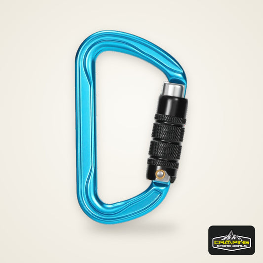 CLIWIZ 30kN Aluminum Safty Climbing Snap Hook New Good Quality H Section D-Twist Carabiner Snap Hook CE/UIAA