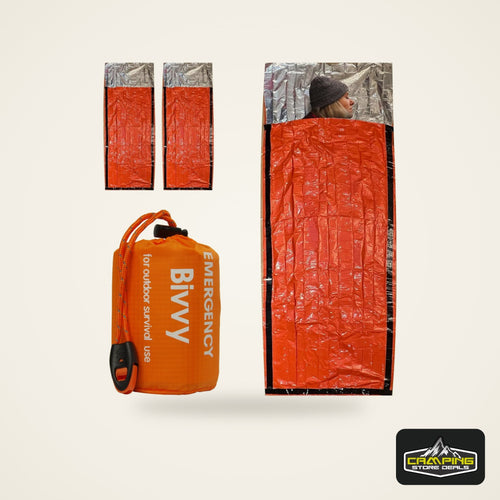 Emergency Sleeping Bag Survival Bag Survival Emergency Bivy Sack Portable Blanket Thermal Outdoor Camping Ultralight Gear Ifak