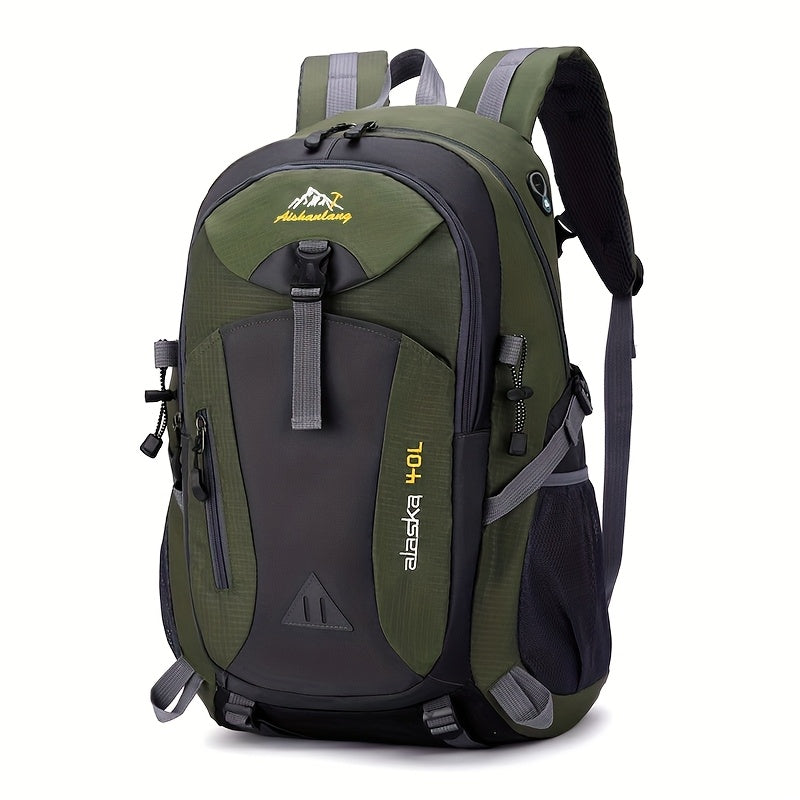 1 Outdoor Hiking Backpack, Camping Climbing Pack, Large Capacity Durable Cycling Backpack, Unisex Shoulder Bag, Sports Bag, Casual Travel Backpack
