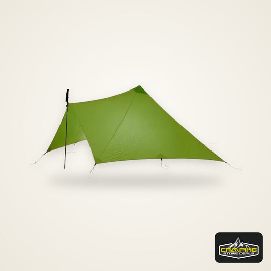 FLAME'S CREED TrailStar Minaret Ultra-light Portable Spire 2 Man Shelter Camping Tent 20D Silicone Coated for Hiking