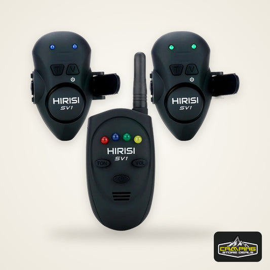 Hirisi SV1 Wireless Bite Alarm Set with Receiver