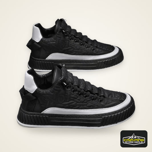 Men’s Platform Sneakers 2025 – Vulcanized Casual Running Shoes for Men (Large Sizes 39-46)