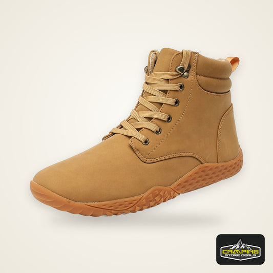 Men’s Wide Barefoot Boots – Outdoor Trail Running & Minimalist Walking Shoes, Water-Resistant Non-Slip Design