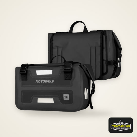MOTOWOLF Motorcycle Bags Waterproof Outdoor Large Capacity Motorcycle Luggage Saddle Bag