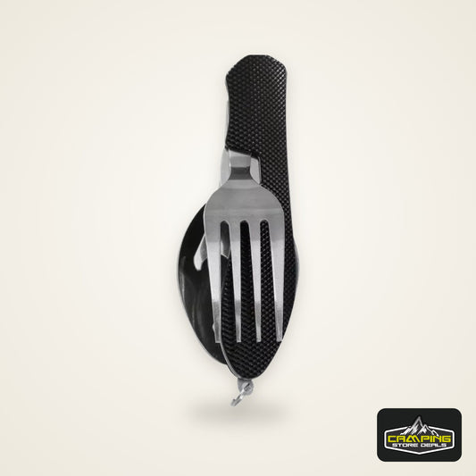 Multifunctional Camping Knife,Spork,Remove Folding Knife,Fork and spoon,Convenient Outdoor Tableware,Suitable for Camping