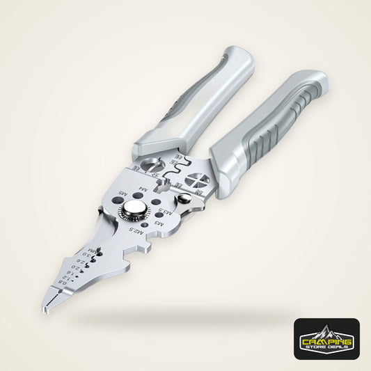 Multifunctional Electrician Pliers, 6-in-1 Wire Stripper Separator, Cutting and Crimping Tool for Cable Repair and Installation