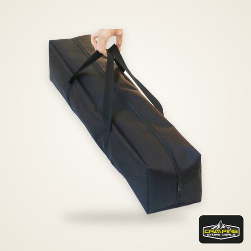 Outdoor Camping Storage Bag Canvas Canopy Pole Bag Camping Tent Swag Storage Pouch Travel Picnic Handbag