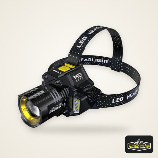 Powerful LED Headlamp Motion Sensor Headlight 18650 Rechargeable Head Flashlights High Power COB Head Lamp Fishing Headlight