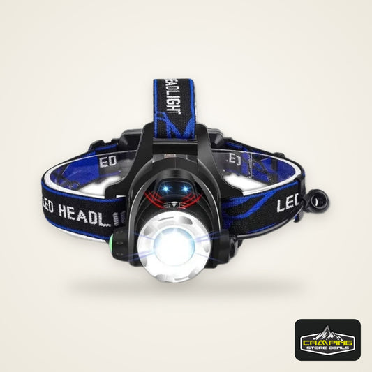 Powerful LED Induction Headlamp Use18650 Rechargeable battery Headlight Aluminium Outdoor camping Lamp High Lumen Head Torch