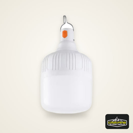 Rechargeable Portable Camping Brightness Light Dimmable LED Bulb Waterproof Outdoor Tent Light Emergency Night Light with Hook
