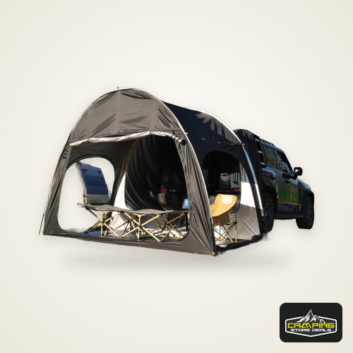SUV Car Tent for Camping, SUV Tailgate Shade Awning Tent, Outdoor car Tent with Three Door Design, Vehicle Camping Tents