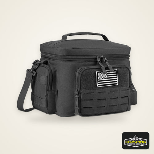 Tactical Thermal Cooler Bag Outdoor Heavy Duty Lunch Box Work Leakproof Insulated Durable Lunch Bag For Camping Picnic