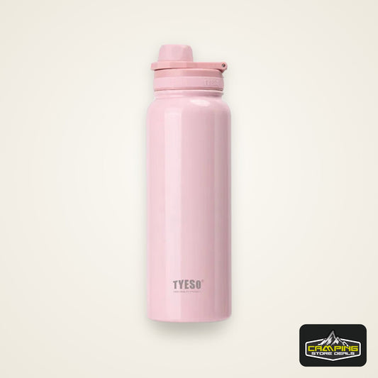 TYESO Stainless Steel Thermal Water Bottle Portable Tumbler Sport Vacuum Flask Keeps Cold and Heat Thermal Mug Car Insulated Cup