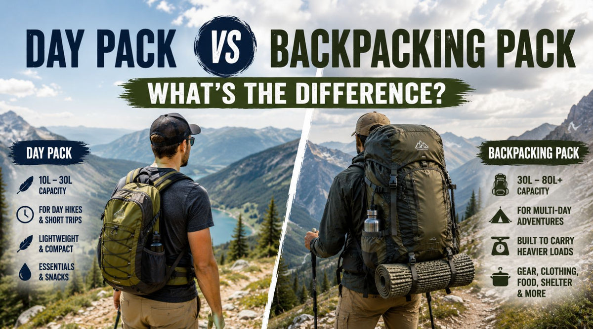 day pack vs backpacking pack