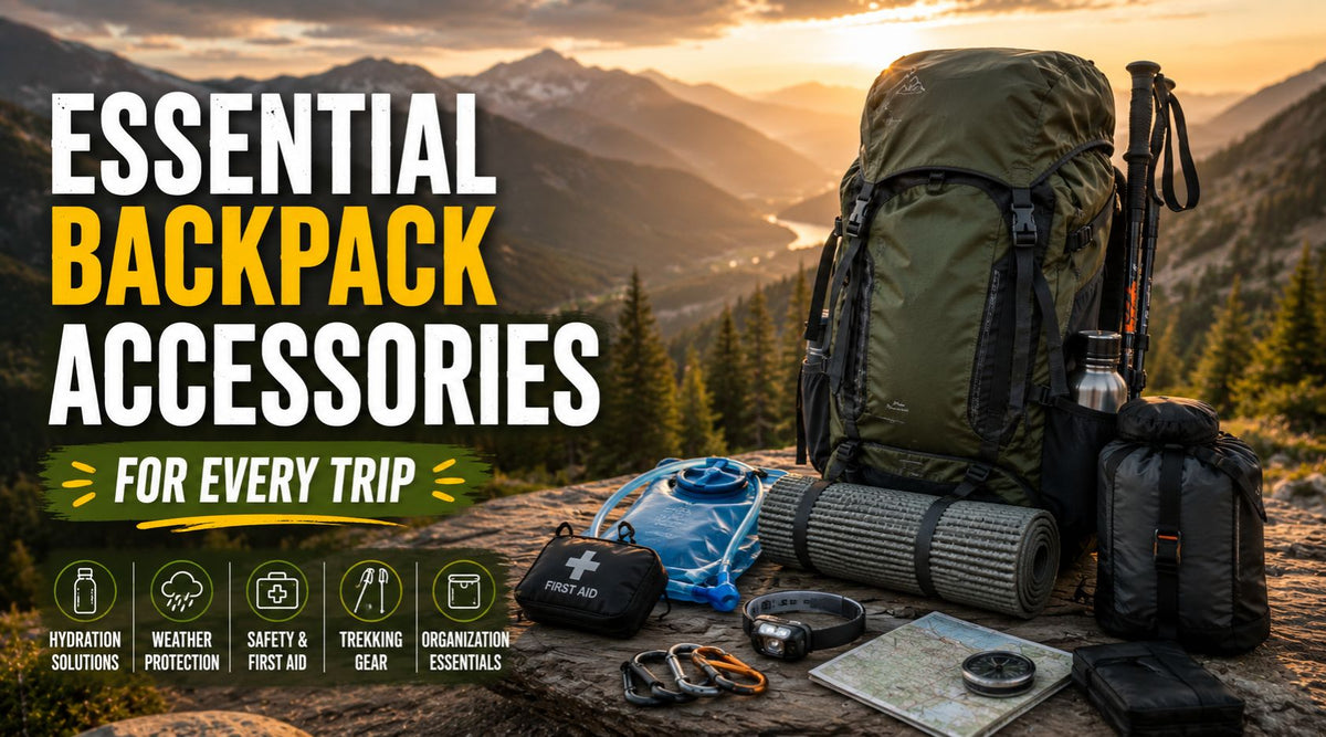 essential backpack accessories 
