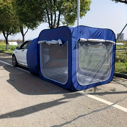 1pc Outdoor Camping Extension Tent Suitable For Suv, Car Tail Tent, Trunk Car Tail Box Tent, Car Camping Tent