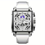 LIGE Fashion Chronograph Watches Sports Wristwatch Men's Accessories, Ideal Choice For Gifts