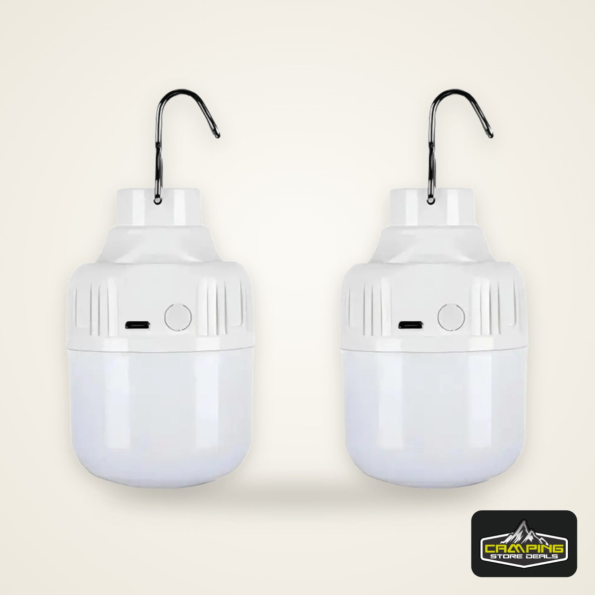 1-10PCS USB Rechargeable LED Camping Light Waterproof Portable High Power Outdoor Lantern for Hiking BBQ Emergency Hunting