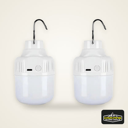 1-10PCS USB Rechargeable LED Camping Light Waterproof Portable High Power Outdoor Lantern for Hiking BBQ Emergency Hunting