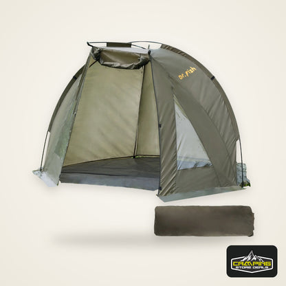 1-2 Person Shelter Tent Camping Tent Ultralight Waterproof for Hunting Adventure Travel Carp Fishing Bivvy