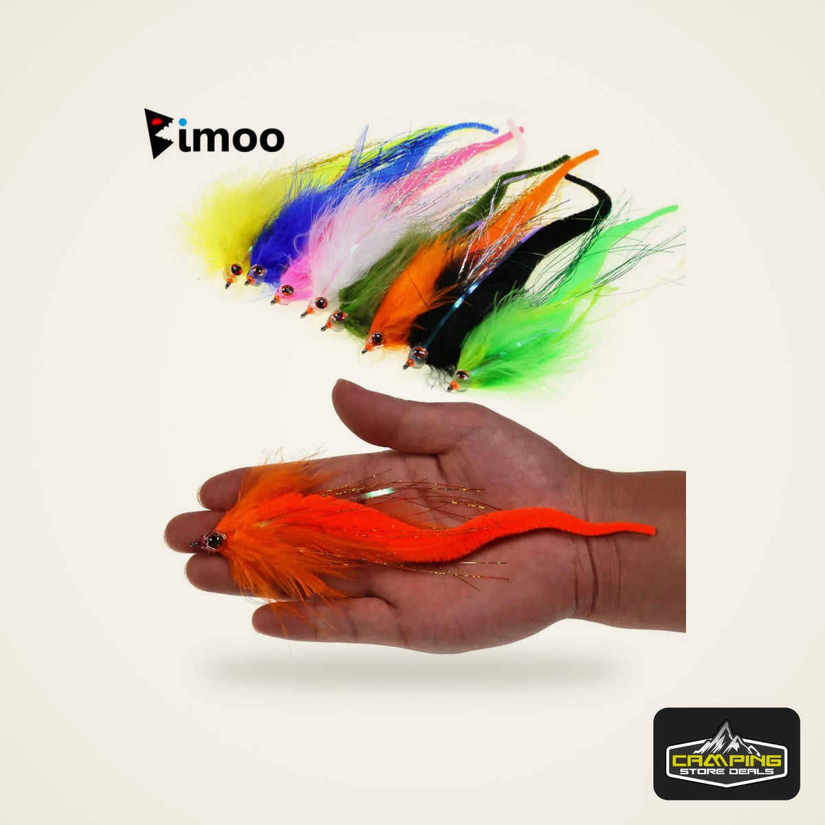 Bimoo Dragon Tail Pike and Muskie Streamers