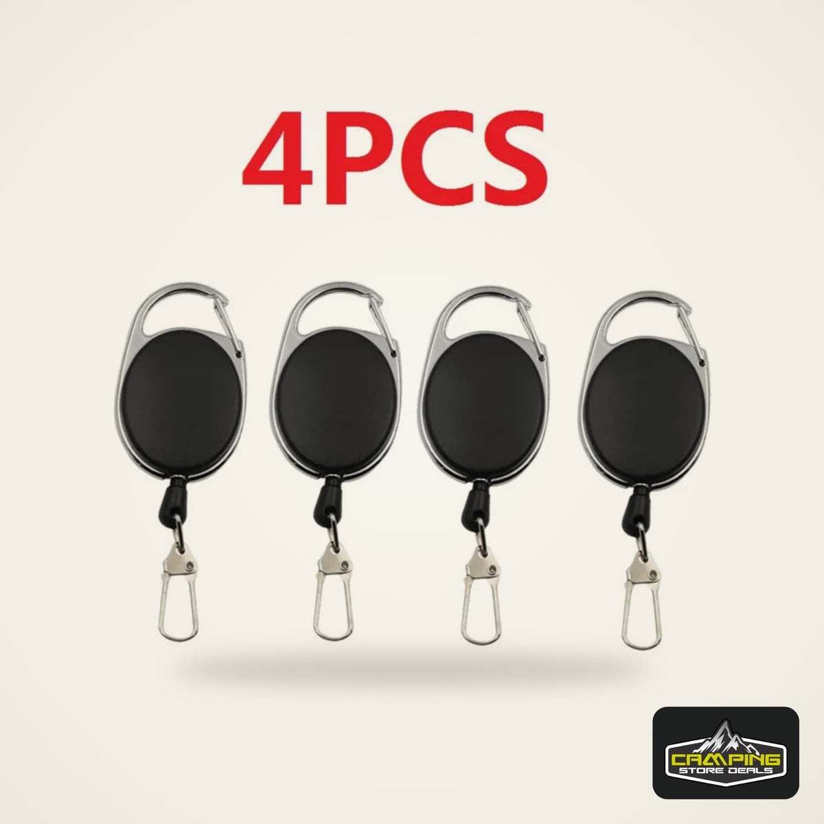 Fly Fishing Zinger Retractors (1-4 Pack)