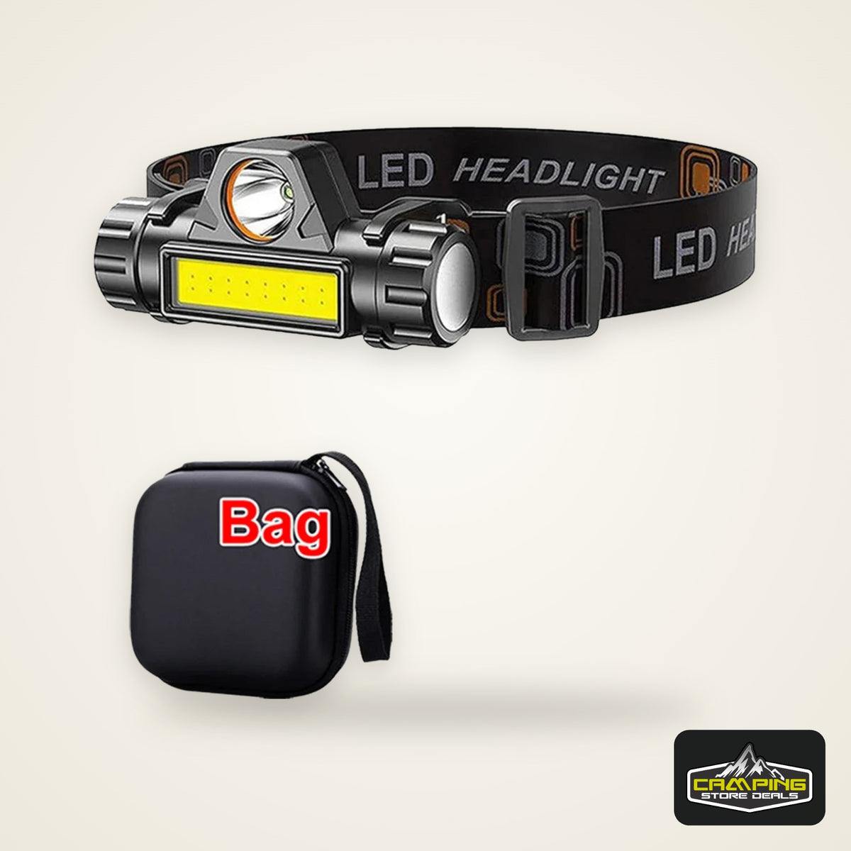 1-5PCS Rechargeable COB LED Headlamp Strong Magnetic Powerful Headlight Super Bright Waterproof Head Torch For Outdoor Fishing
