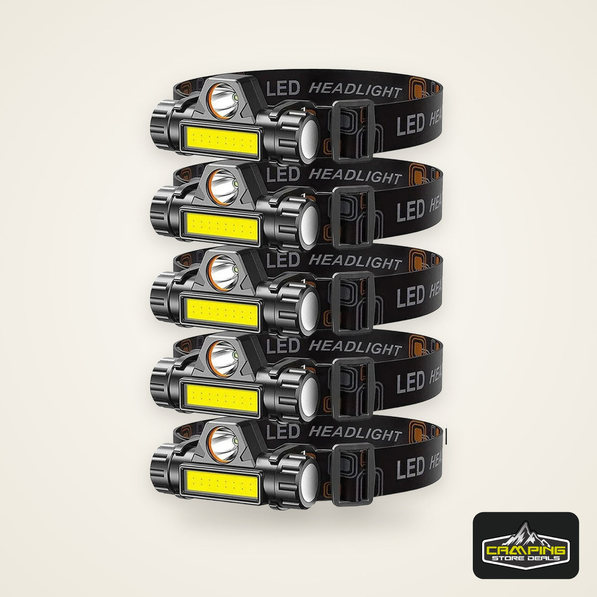 1-5PCS Rechargeable COB LED Headlamp Strong Magnetic Powerful Headlight Super Bright Waterproof Head Torch For Outdoor Fishing
