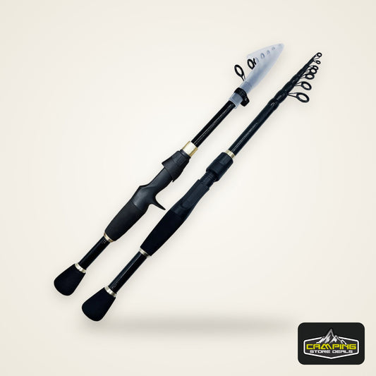 1.6-2.4m Telescopic Fishing Rods Ultralight Weight Spinning Casting Carbon Pole Fishing Accessories Lure Weight 10-30g