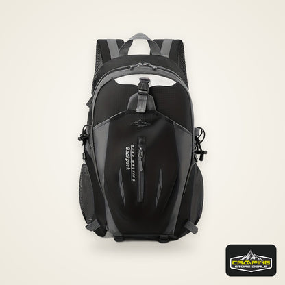 1 Breathable Nylon Large Capacity Lightweight Mountaineering Bag, Hiking Bag, Travel Bag, Outdoor Camping Bag, Computer Bag