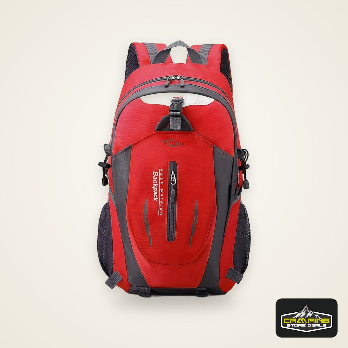 1 Breathable Nylon Large Capacity Lightweight Mountaineering Bag, Hiking Bag, Travel Bag, Outdoor Camping Bag, Computer Bag