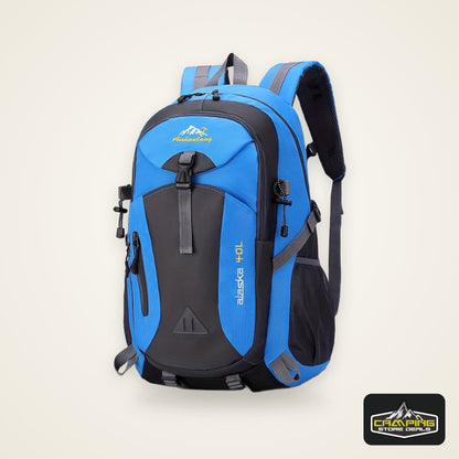 1 Outdoor Hiking Backpack, Camping Climbing Pack, Large Capacity Durable Cycling Backpack, Unisex Shoulder Bag, Sports Bag, Casual Travel Backpack