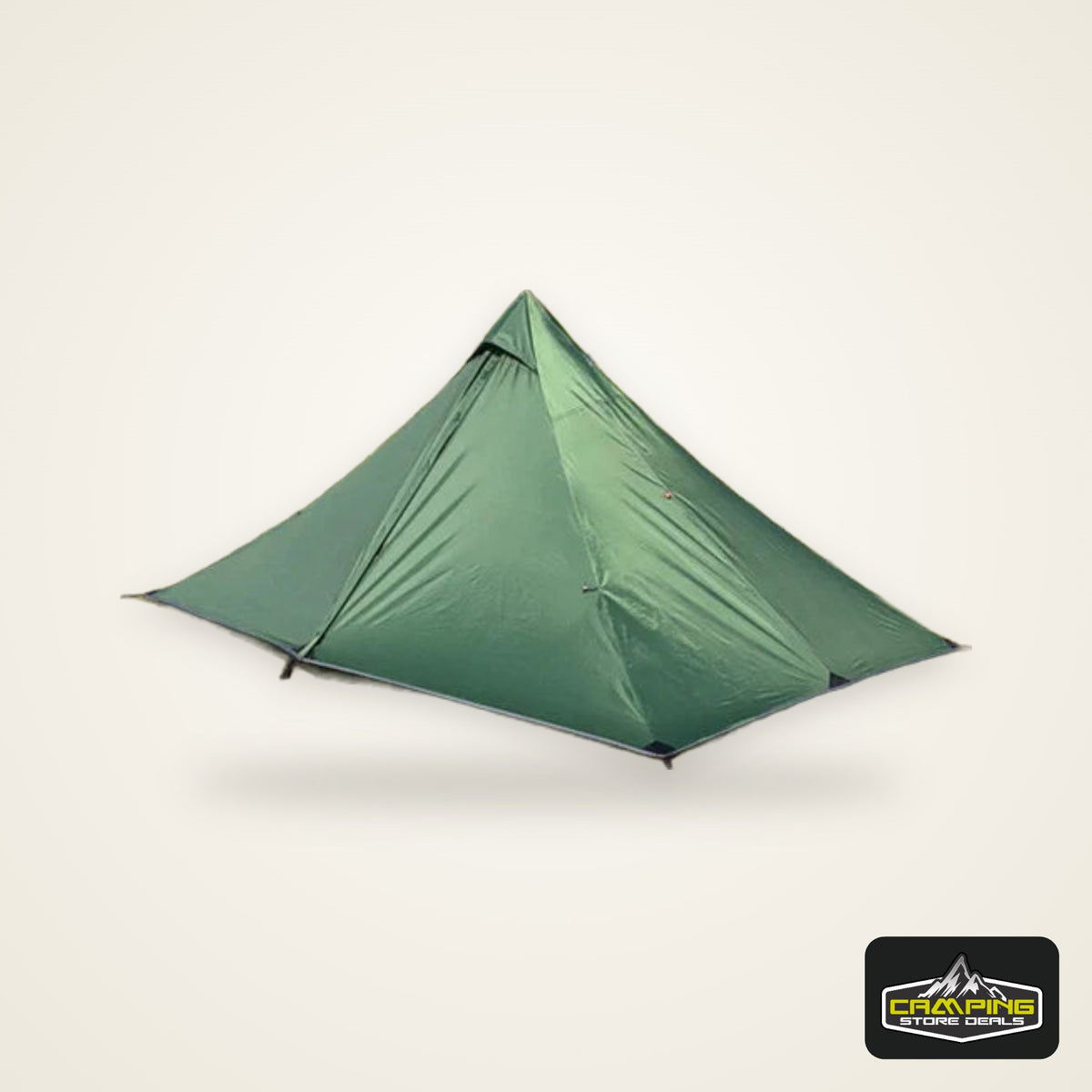 1 Person Hiking Camping Tent Ultralight Rodless Pyramid Tent 4 Season Backpack Tent Outdoor Waterproof Awnings Sun Shlelter Tent