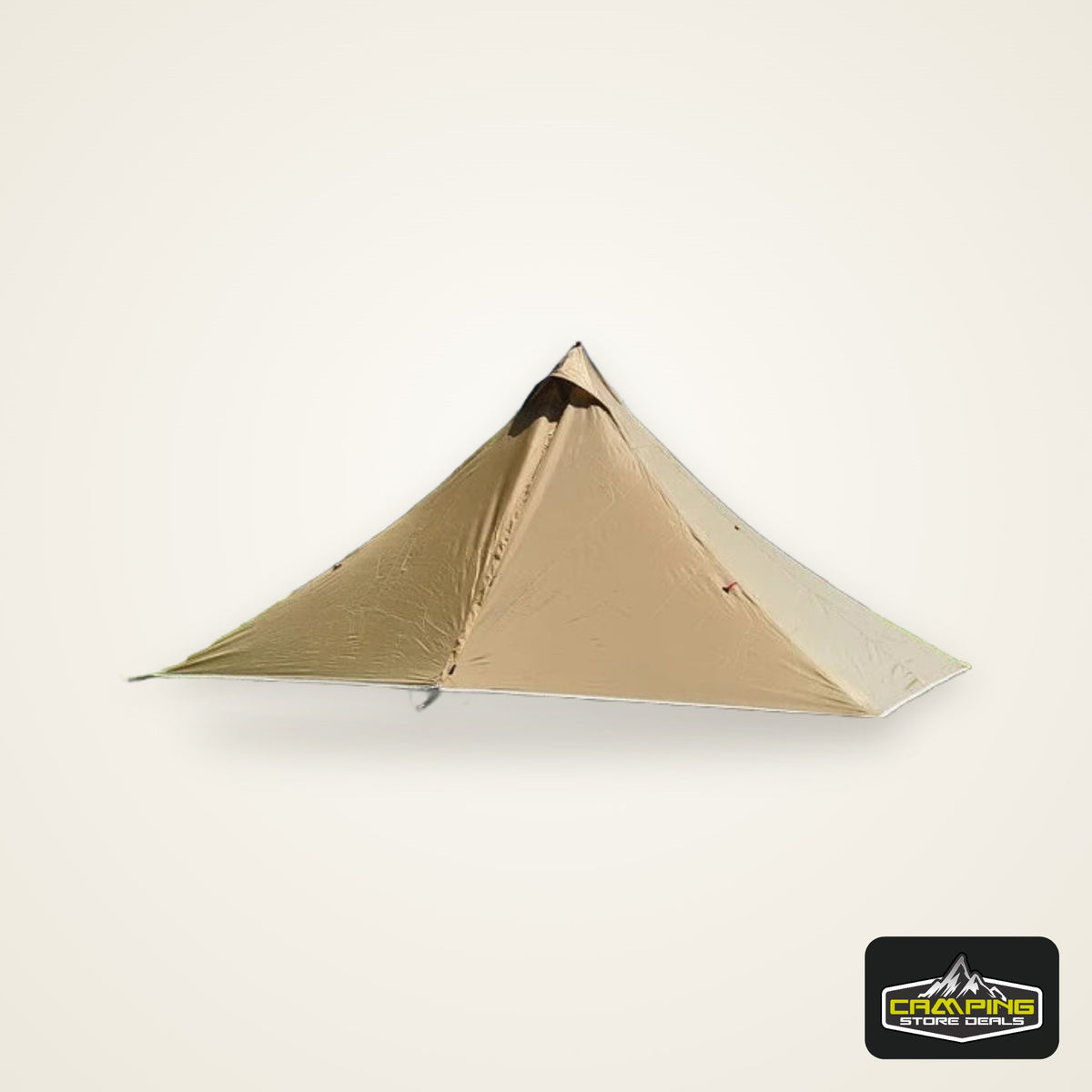 1 Person Hiking Camping Tent Ultralight Rodless Pyramid Tent 4 Season Backpack Tent Outdoor Waterproof Awnings Sun Shlelter Tent