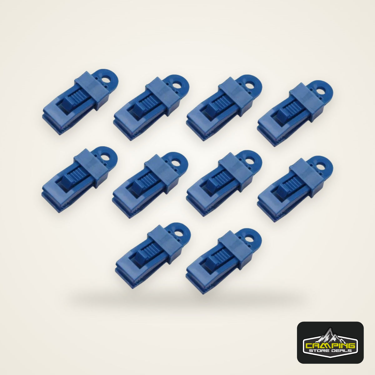 10 PCS Awning Rope Clamp Tarpaulin Clip Tent Canopy Clip Buckle  Reusable Tent Crocodile Clip Awning Outdoor Camping Accessories