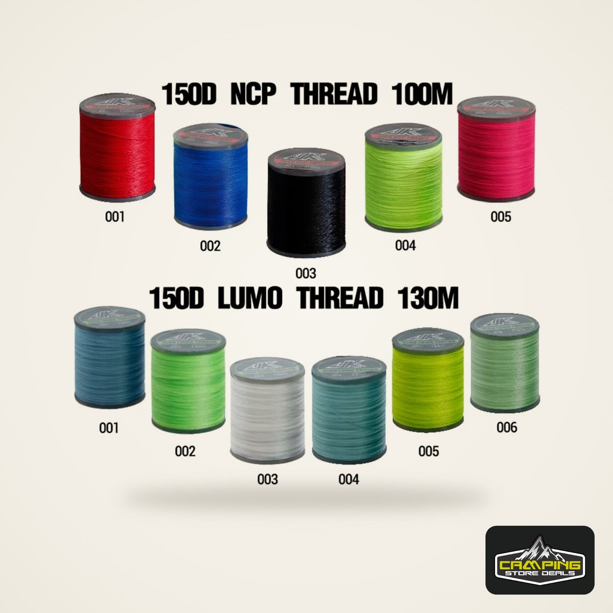 Rod Building and Fly Tying Thread 150D (100m)