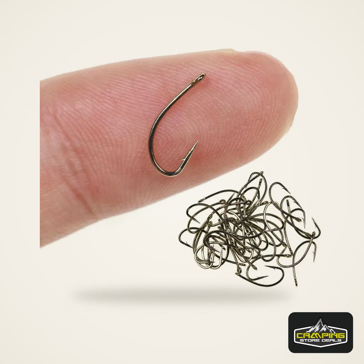 Fine Wire Curved Nymph Hooks #12-22 (100 Pack)