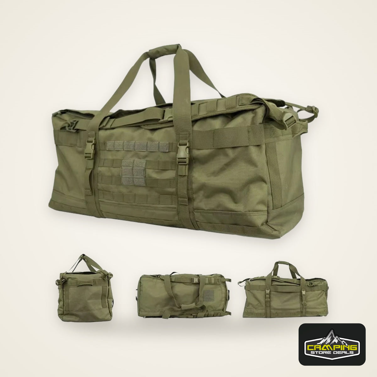 106L 40L Luggage Duffel Bag Camping Backpack Tactical Large Bag Men's Hiking  Mountaineering Trip Utility Gym Weekend Travel Bag