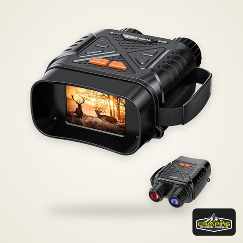 1080P Night Vision Binoculars 10x Digital 800m Full Dark Infrared Night Vision Telescope Goggles 2.8” Large Screen For Camping