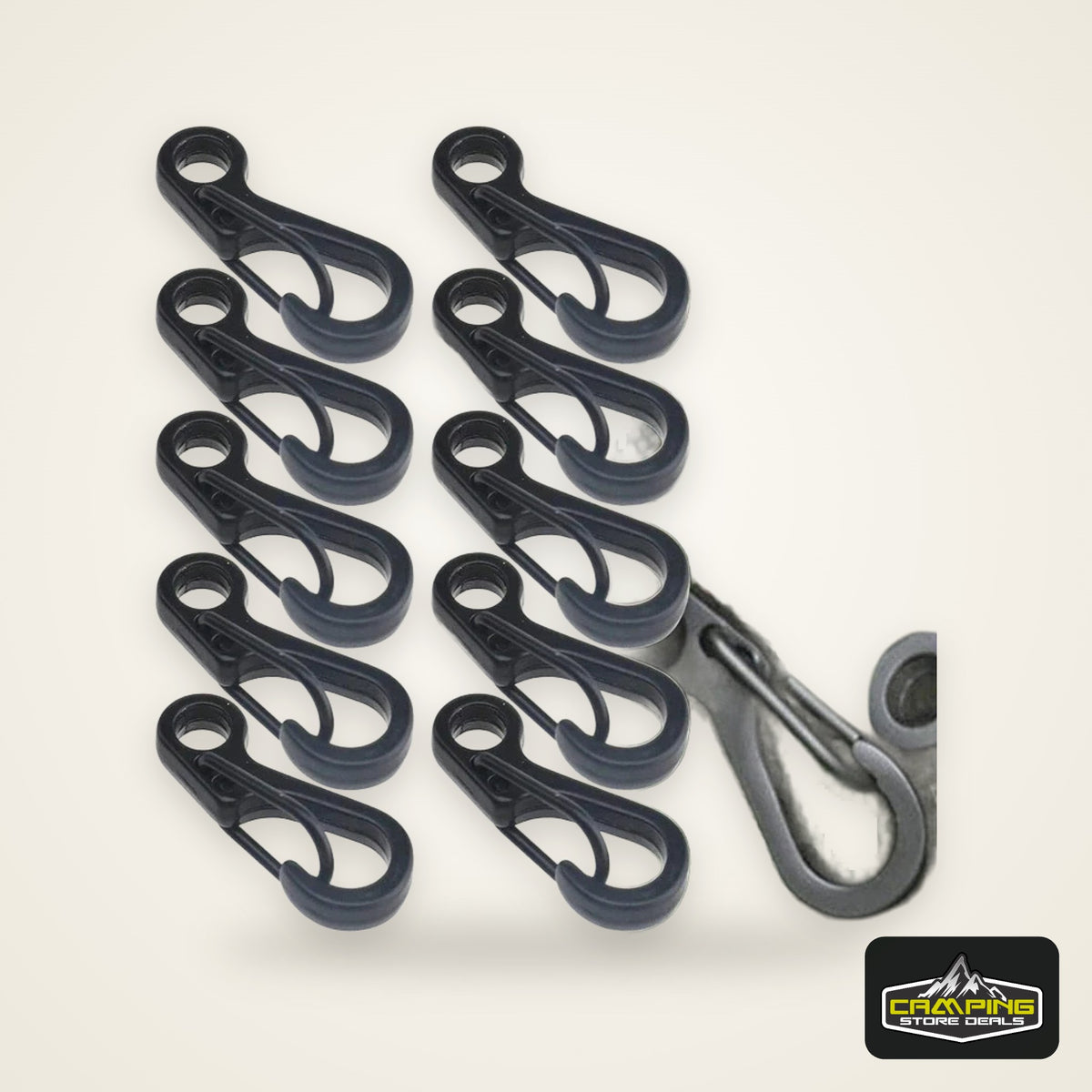 10Pcs/lot Mini Carabiner Paracord Tactical Gear Hooks Key Chain Camping EDC Survival Climbing SF Spring Backpack Clasps Keychain