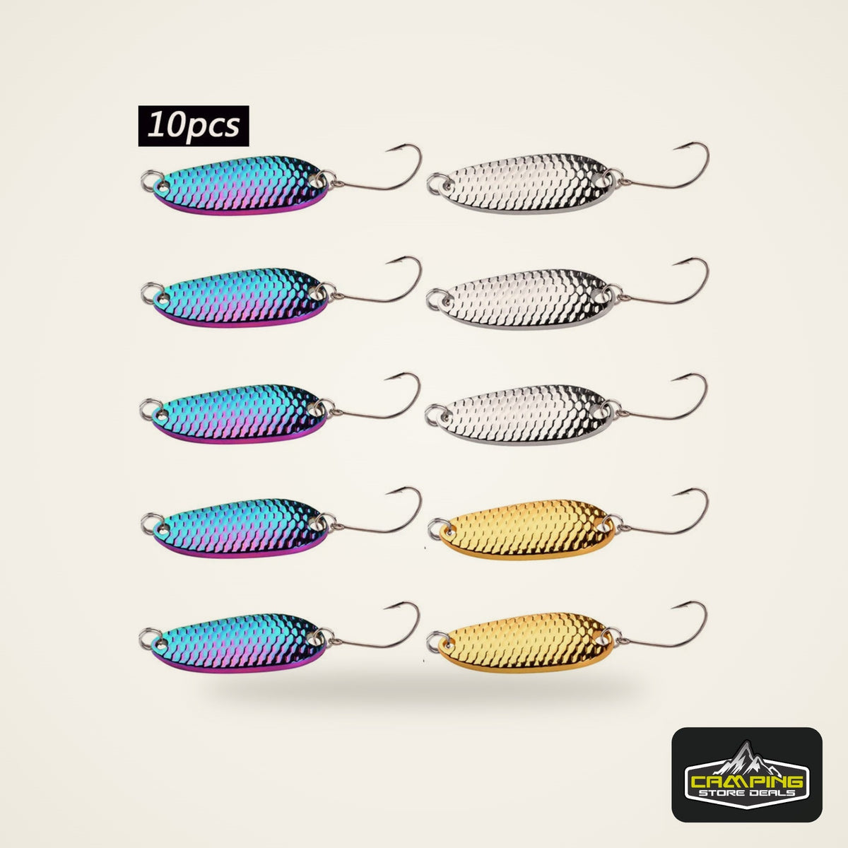 Mini Trout Spoon Lures 1.5-5g (10 Pack)