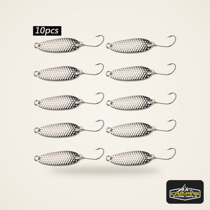 Trout Spoon and Spinner Lures (10 Pack)