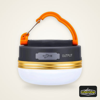 10W High Power Camping Lantern Tents Lamp 1200mah USB Rechargeable Portable Camping Lights Outdoor Hiking Night Hanging Lamp