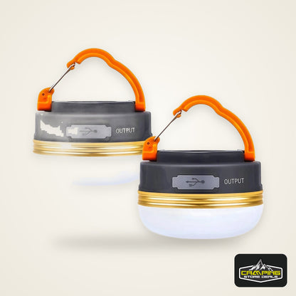 10W High Power Camping Lantern Tents Lamp 1200mah USB Rechargeable Portable Camping Lights Outdoor Hiking Night Hanging Lamp