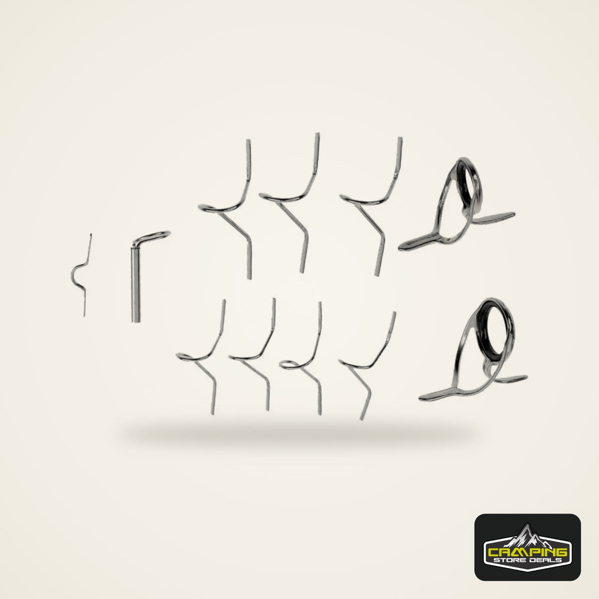 Fly Rod Guide Building Set for 9ft 4-6WT (11 Pieces)